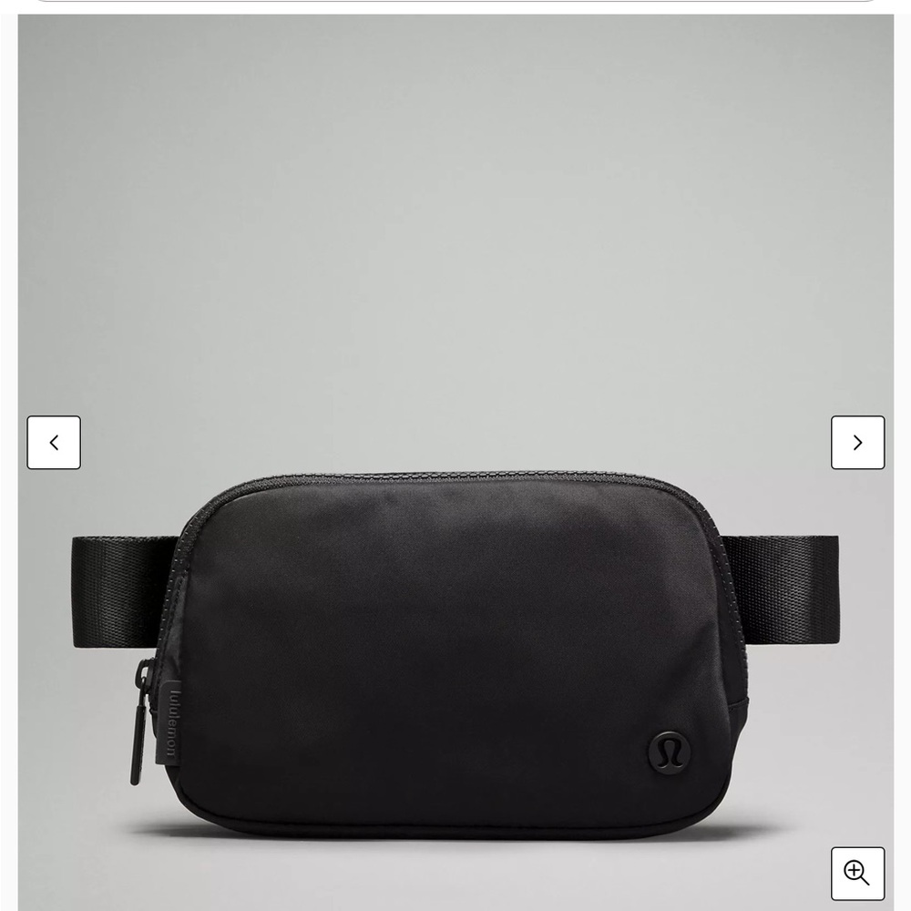 lululemon athletica Black Minimalist Belt Bag